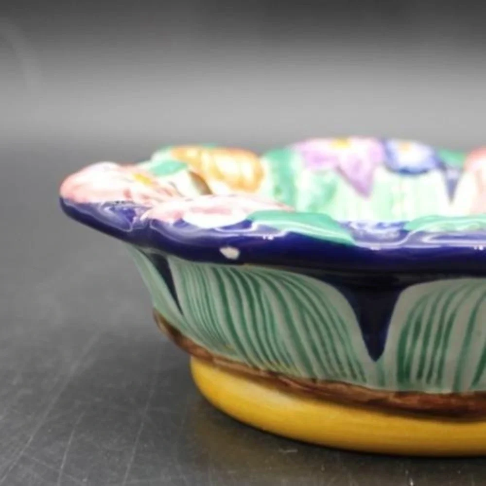 1994 Fitz and Floyd Hand Painted Floral 5